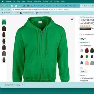 Unisex Kelly Green Sweatshirt-Brand New